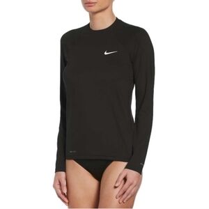 Nike Women's Essential Long Sleeve Rash Guard (Top Only!)
